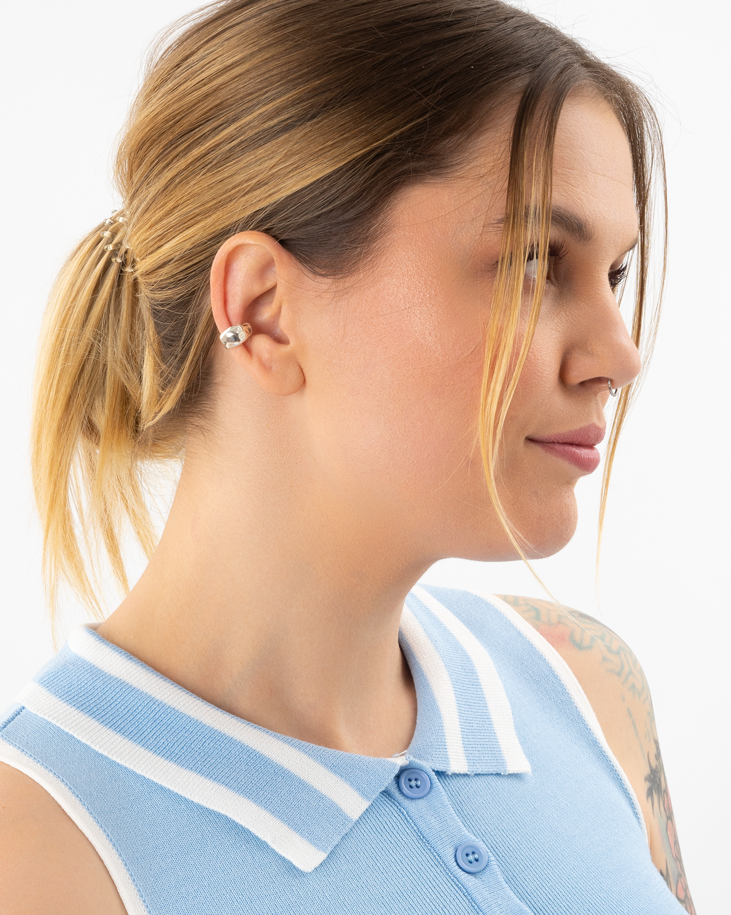 NASILIA ear cuff Boon από ασήμι
