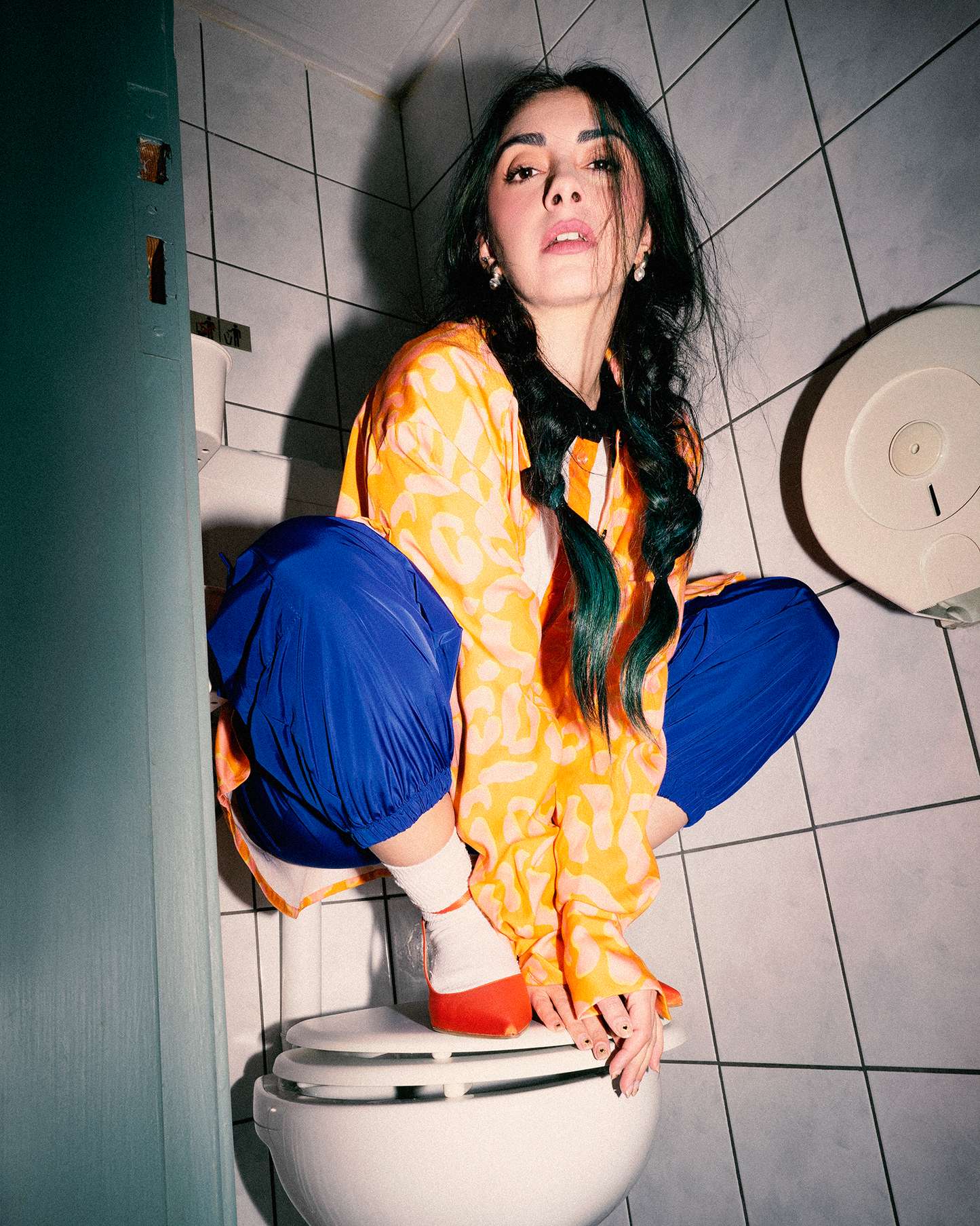 KLELIA ANDRALI oversized πουκάμισο με λεοπάρ print