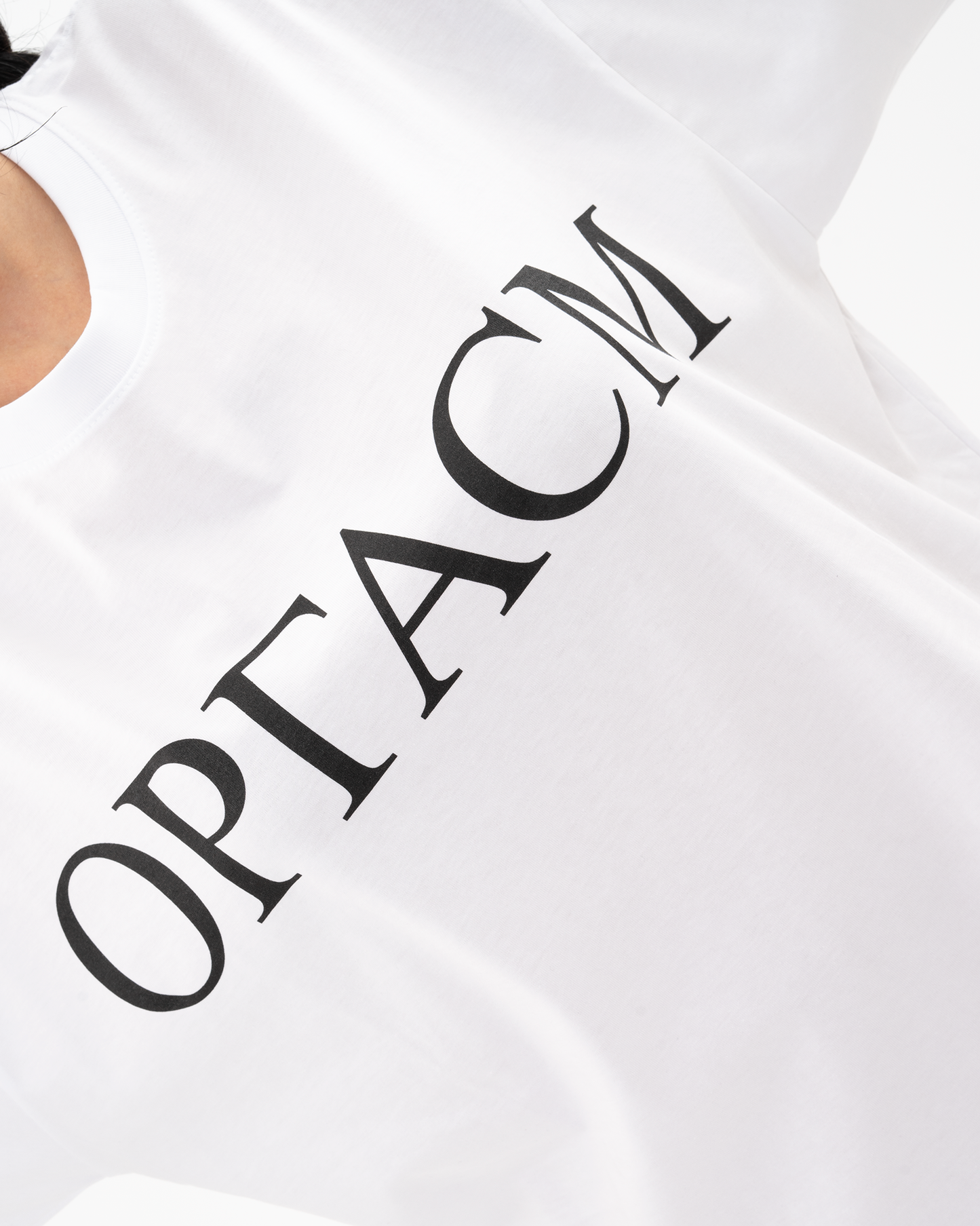 HARDCLO λευκό oversized Orgasm t-shirt