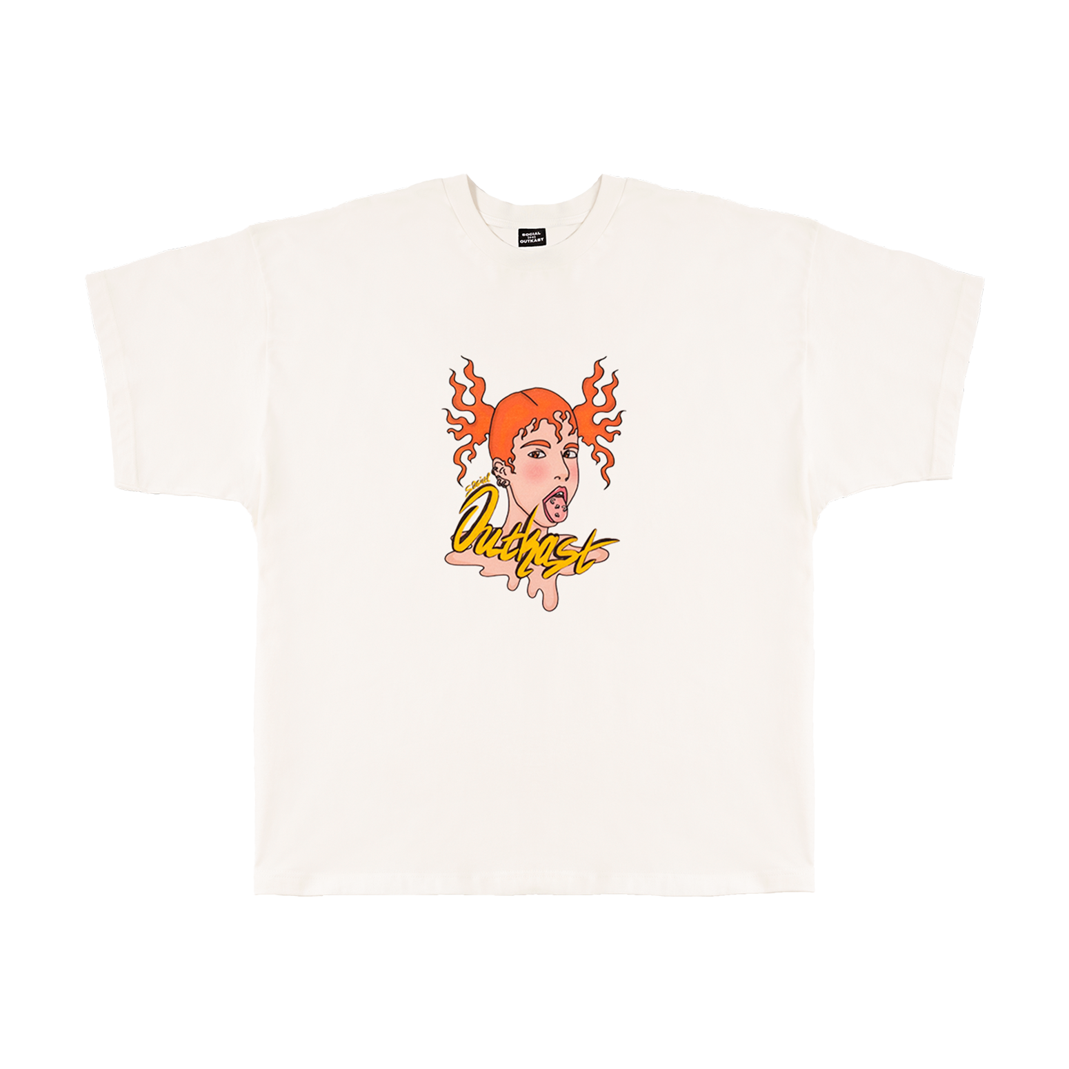 Phoenix Girl off-white t-shirt