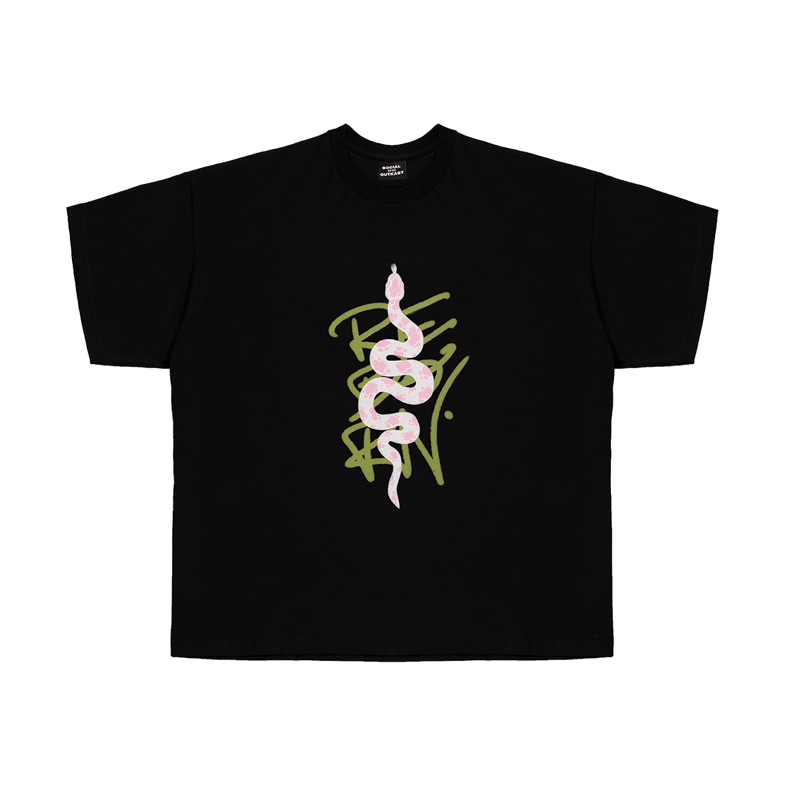 Snake RBN black t-shirt