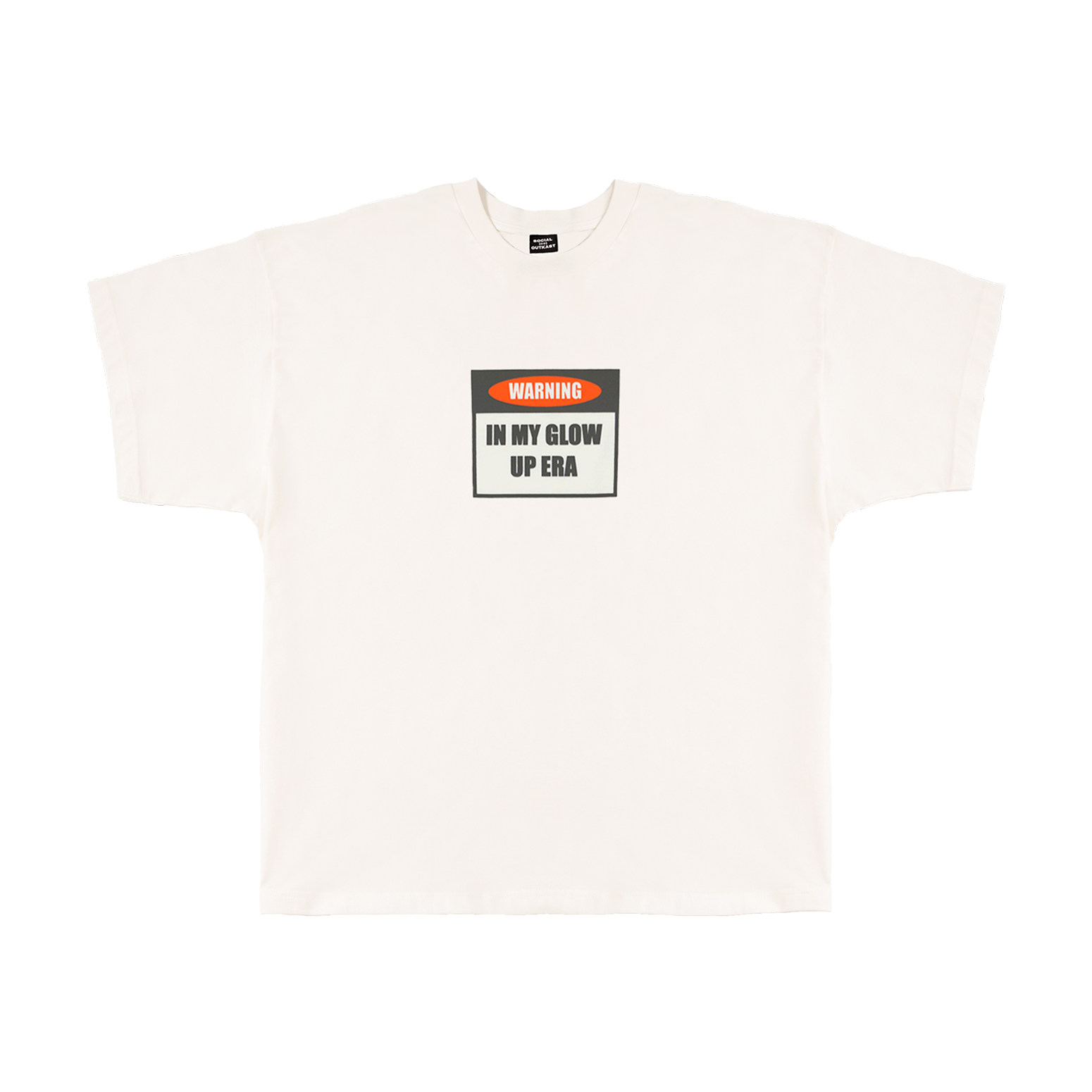 Glow Up Era off-white t-shirt