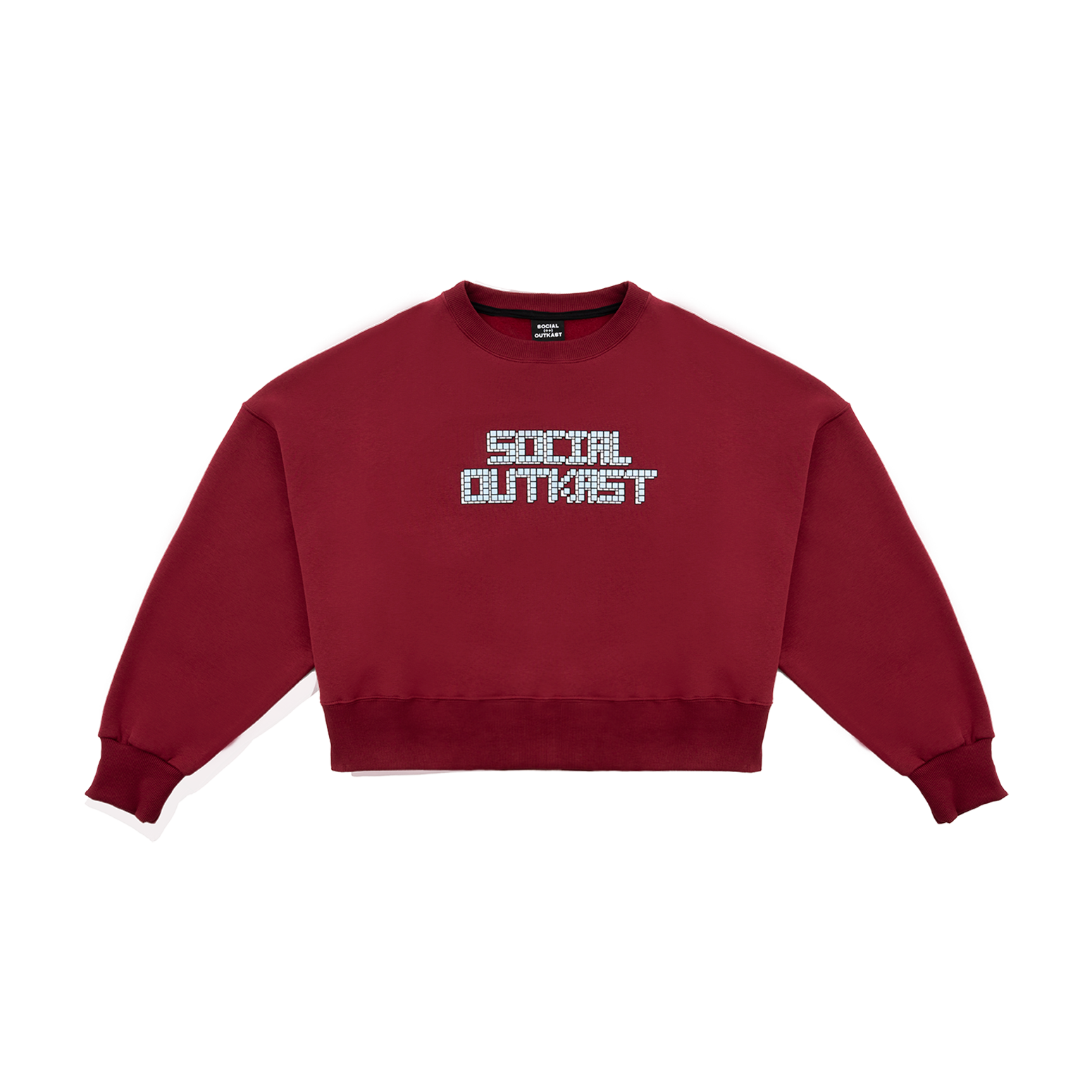 Block 91 bordeaux sweatshirt