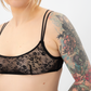 GRACE&MILA μαύρο bralette από δαντέλα
