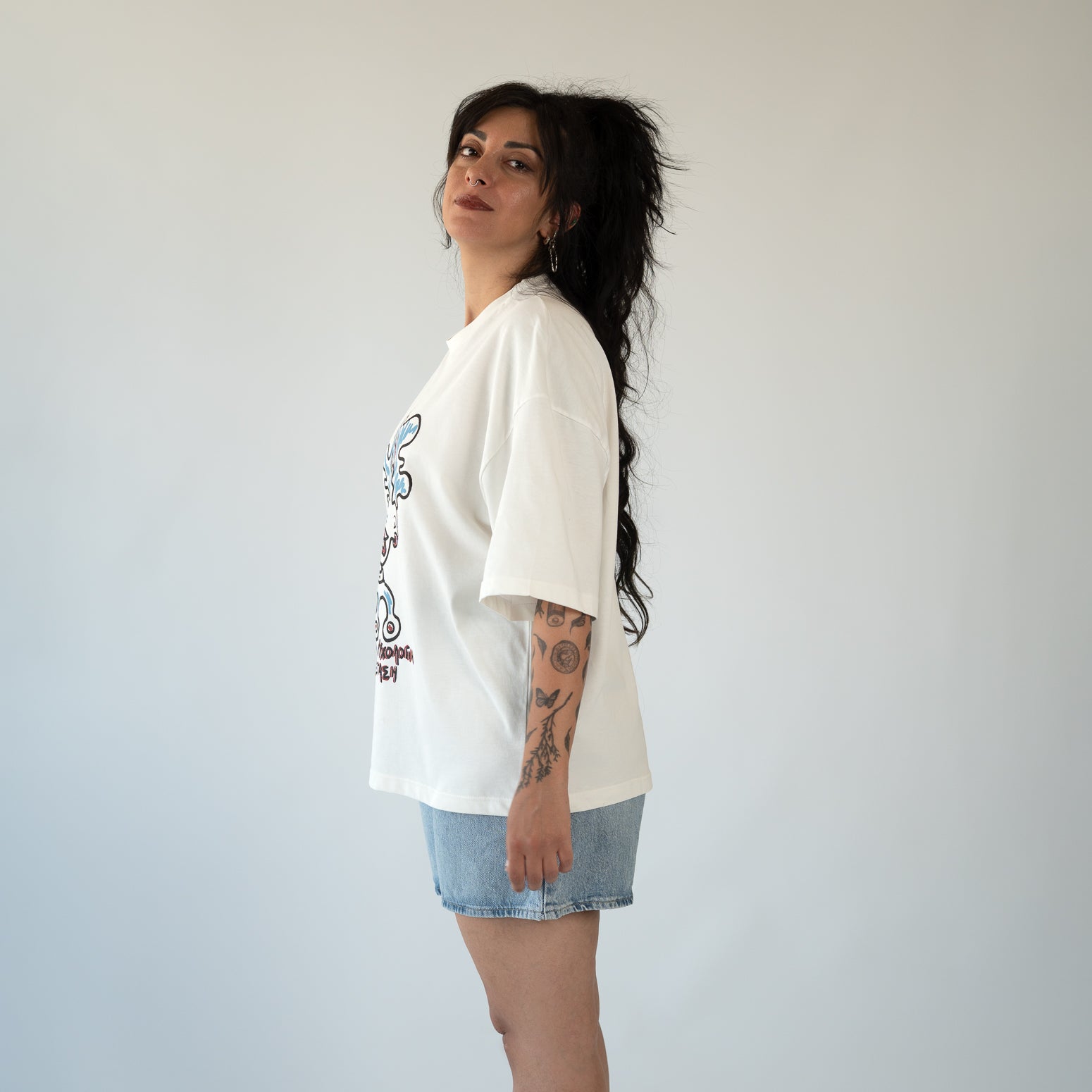 Mental Spiral off-white t-shirt