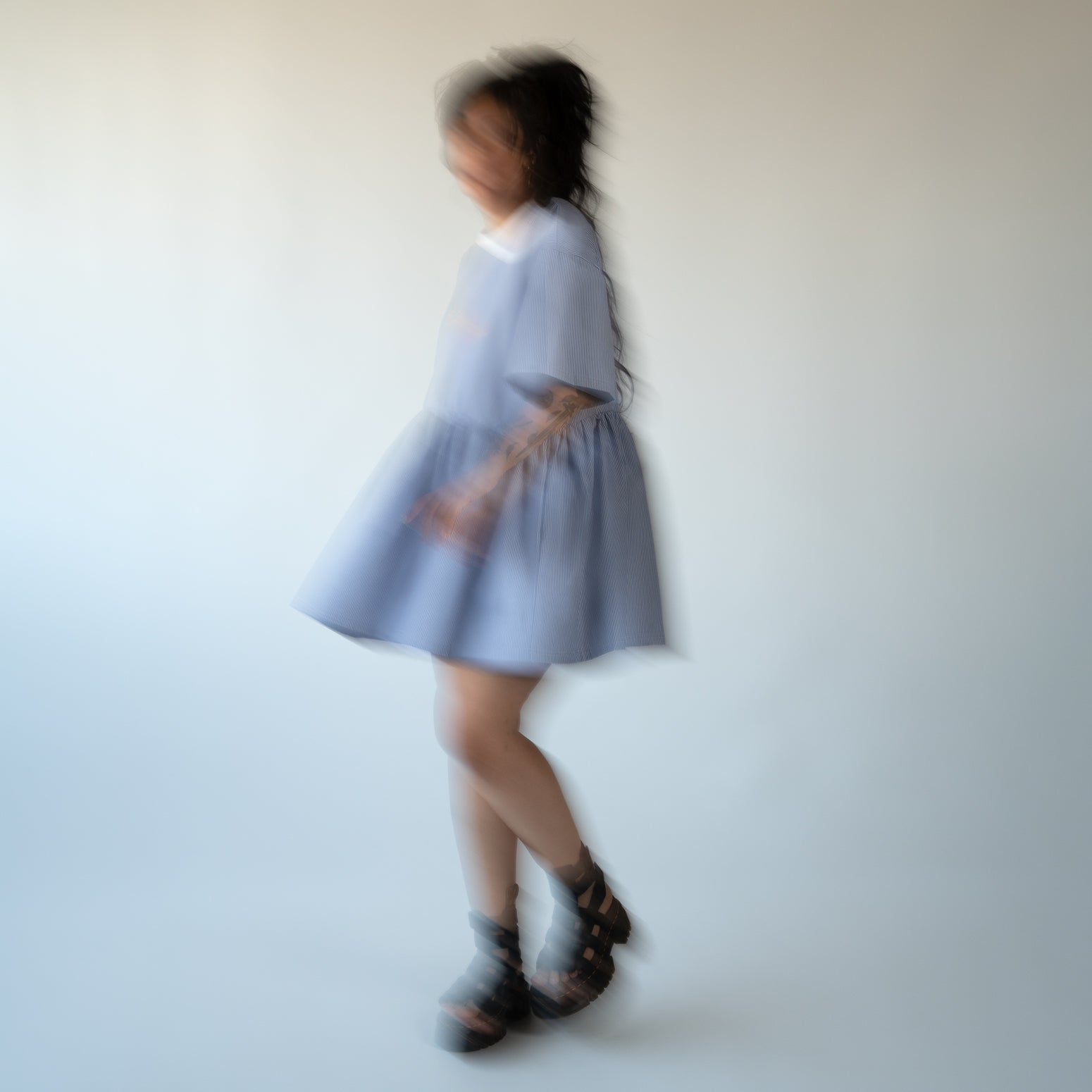Mentally Striped mini dress