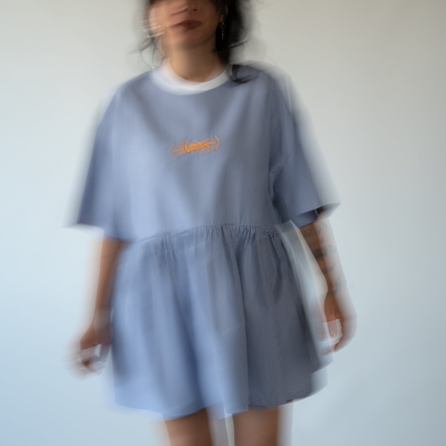 Mentally Striped mini dress