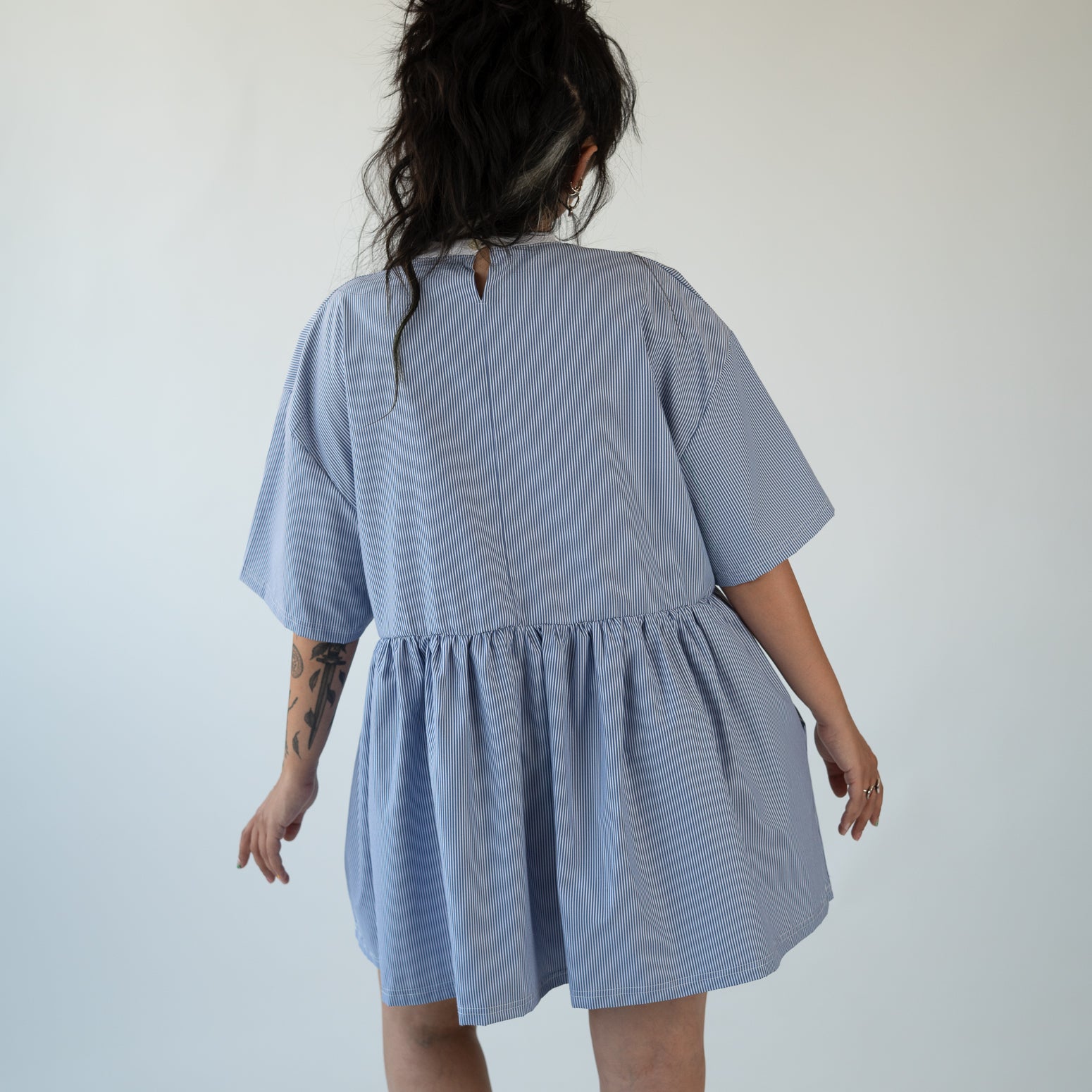 Mentally Striped mini dress