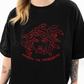 OVARY GANG t-shirt Medusa σε μαύρο