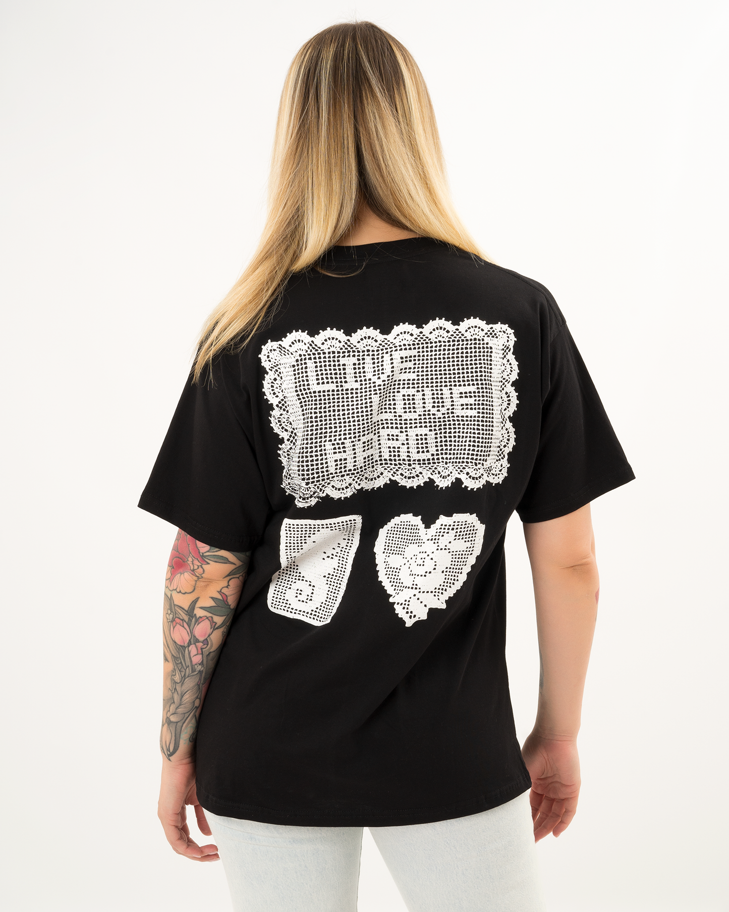 HARDCLO μαύρο κοντομάνικο t-shirt με τύπωμα