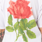 HARDCLO λευκό κοντομάνικο t-shirt Τριαντάφυλλο