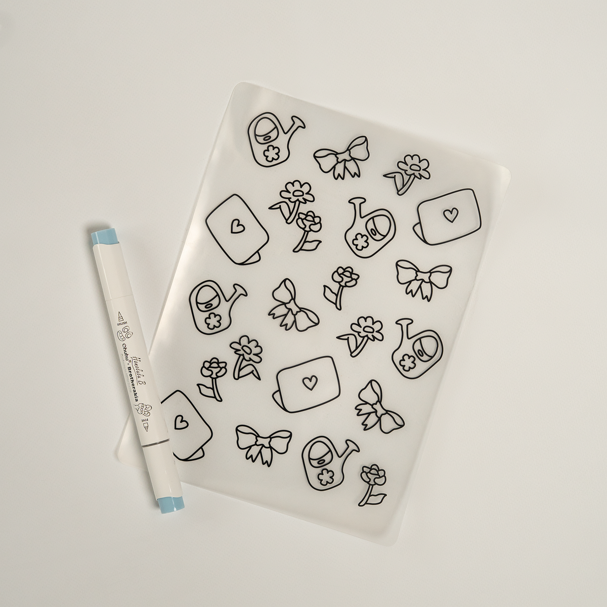 Pre-order: Ohuhu x Brotherakia alcohol marker set