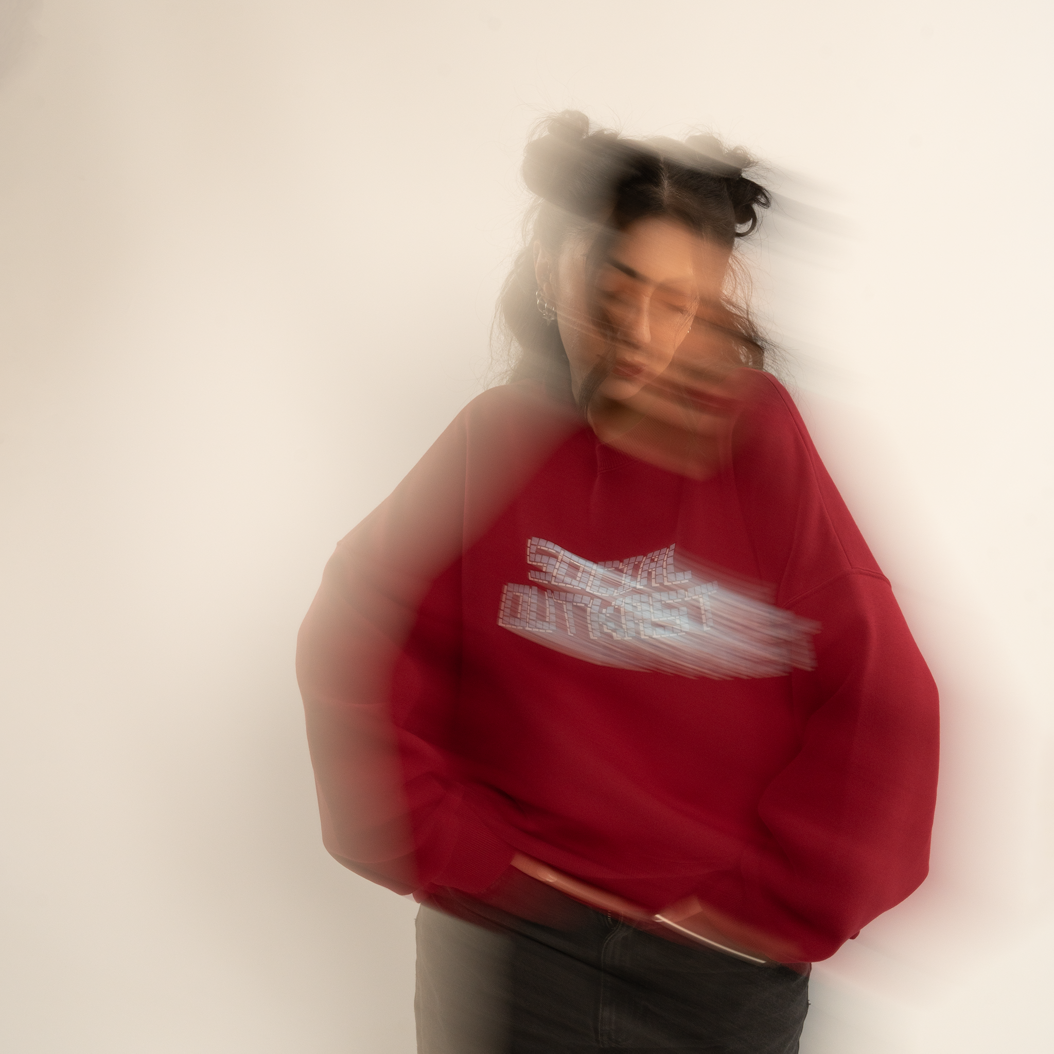 Block 91 bordeaux sweatshirt