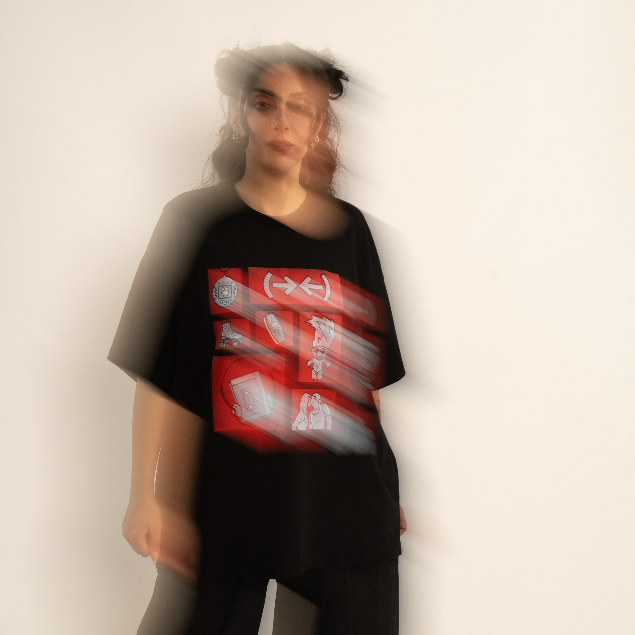 Nostalgia Mixtape black t-shirt