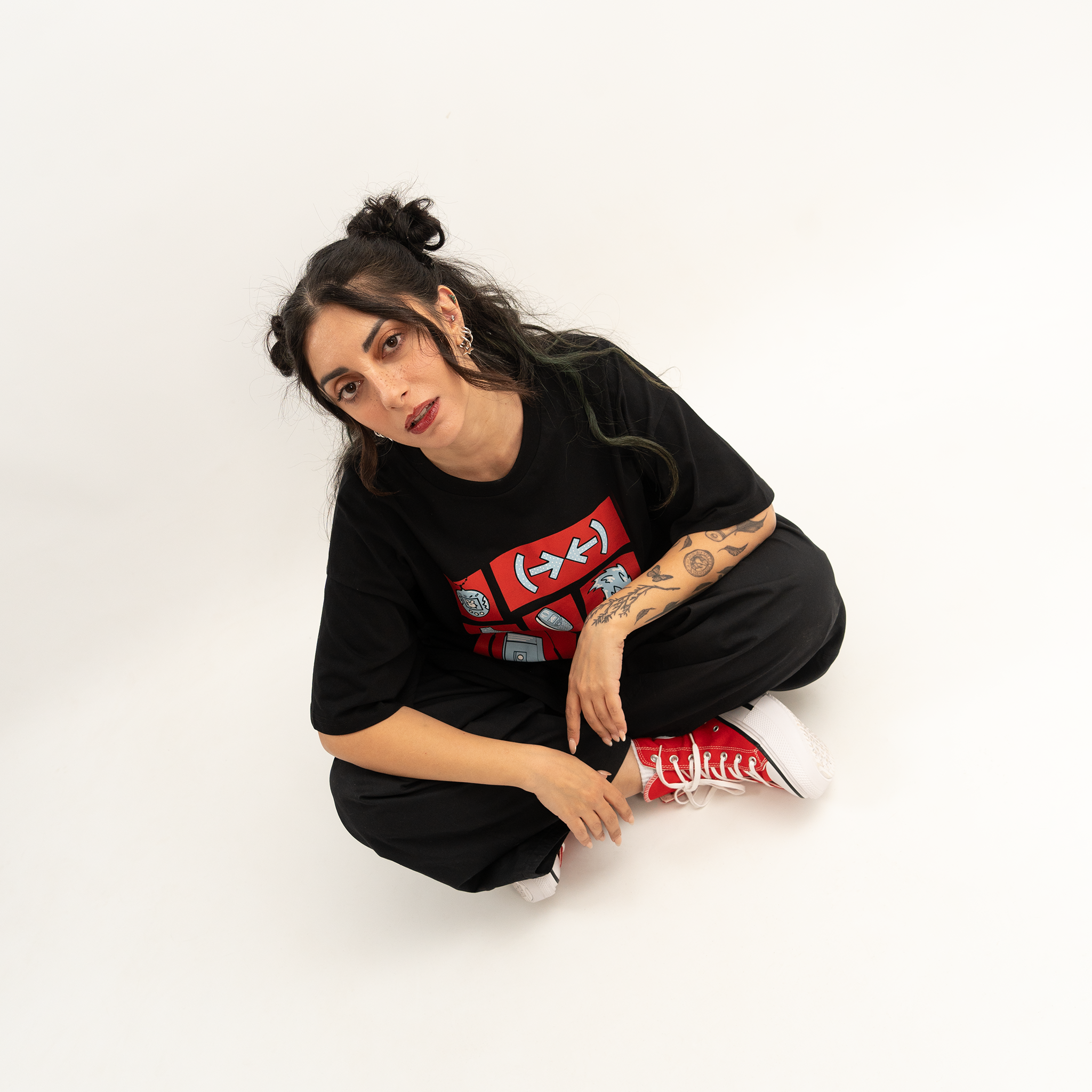 Nostalgia Mixtape black t-shirt