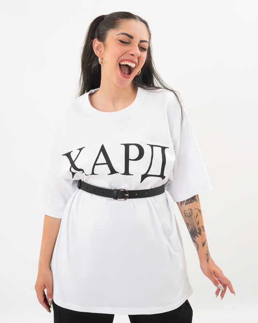 VICE VERSA μαύρη, δερμάτινη ζώνη με στρογγυλή αγκράφα