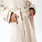 VACAY μάλλινο παλτό σε off-white