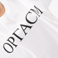 HARDCLO λευκό oversized Orgasm t-shirt
