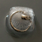 NASILIA διπλό ear cuff με κρίκο από ασήμι