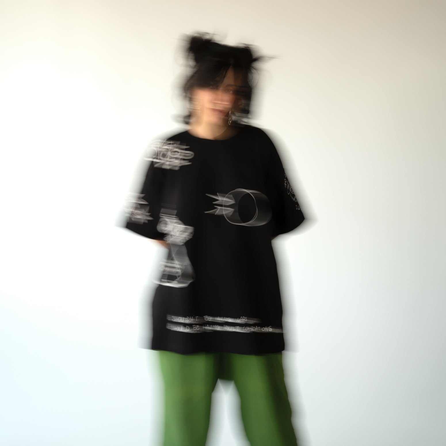 Doodle black t-shirt