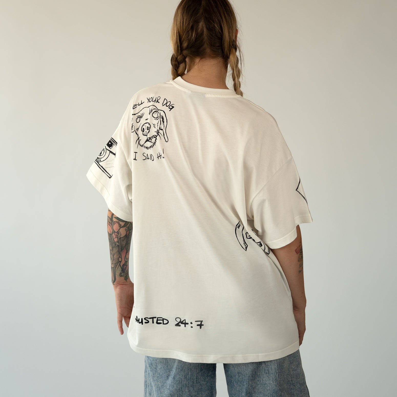 Doodle off-white t-shirt