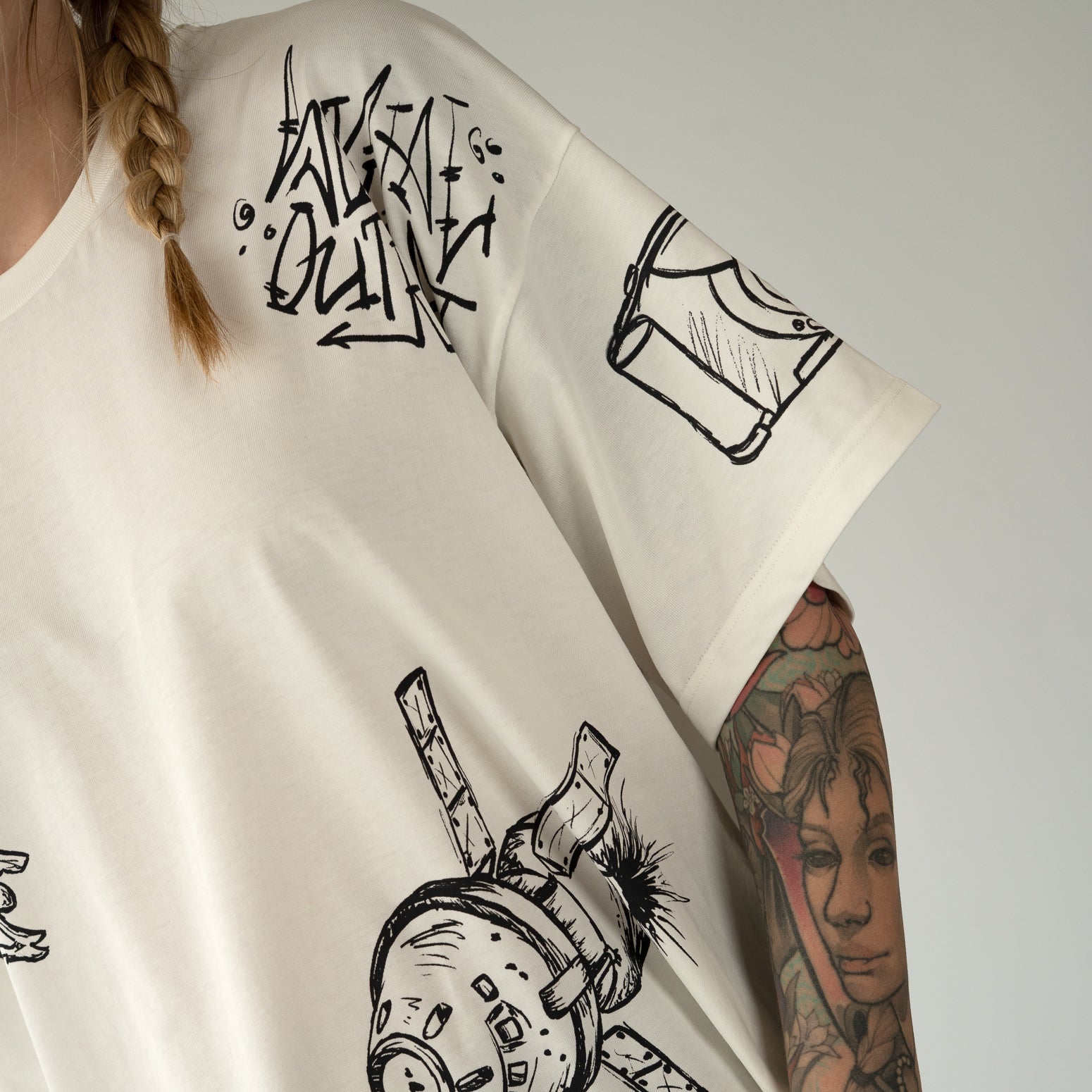 Doodle off-white t-shirt