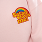 OVARY GANG ροζ φούτερ με κέντημα Satan Loves Me