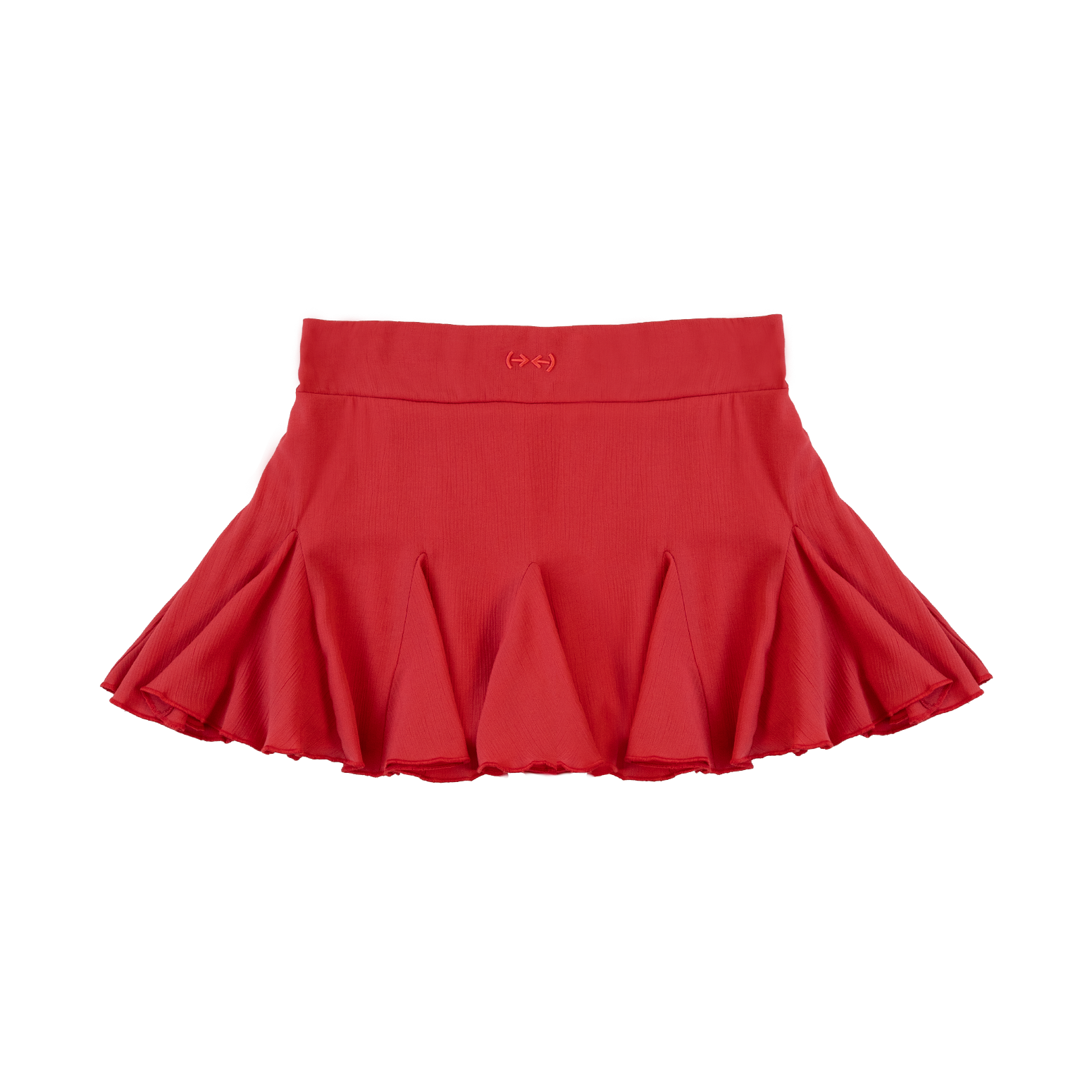 Manic red skort
