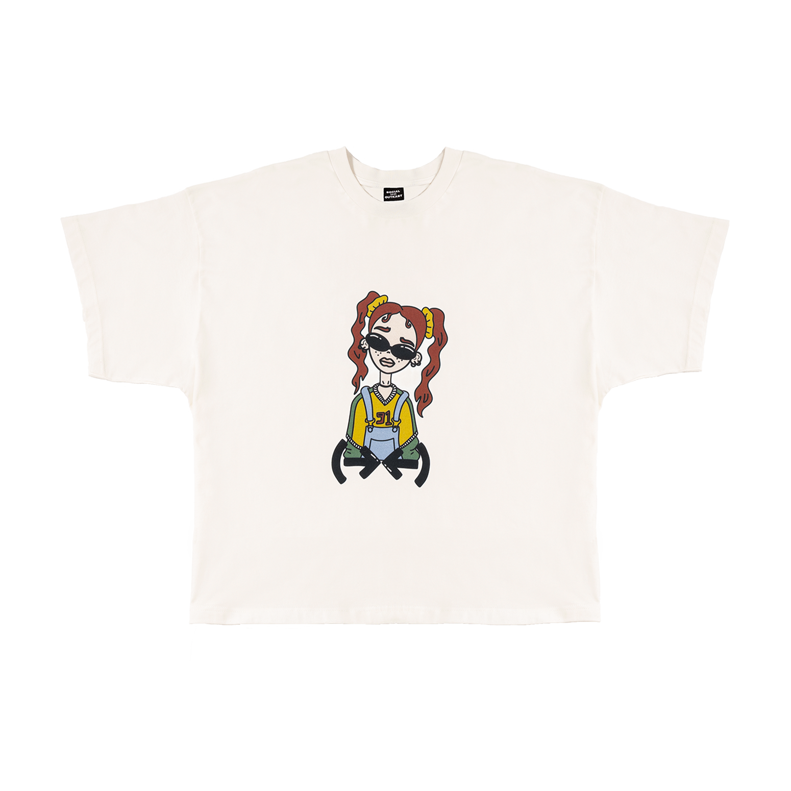 Moodie Goodie off-white t-shirt