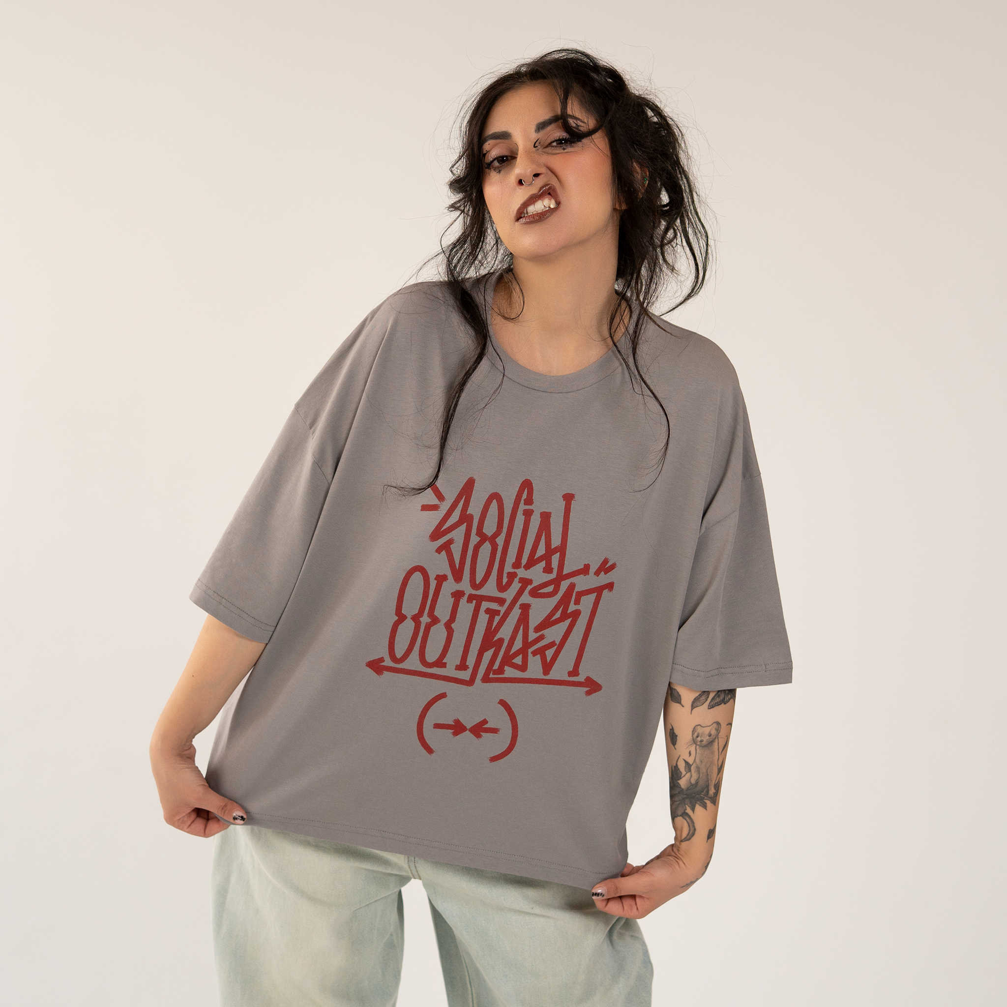 Red Tag gray t-shirt