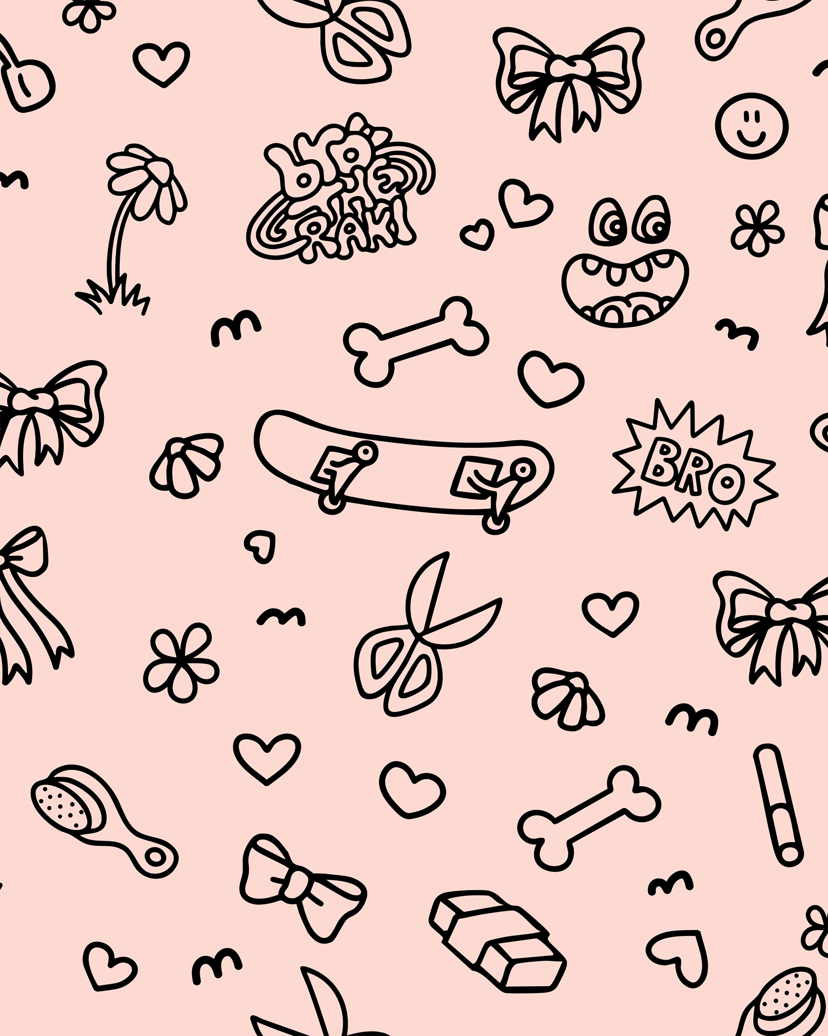 Coloring book Brotherakia by Mikri Ollandeza