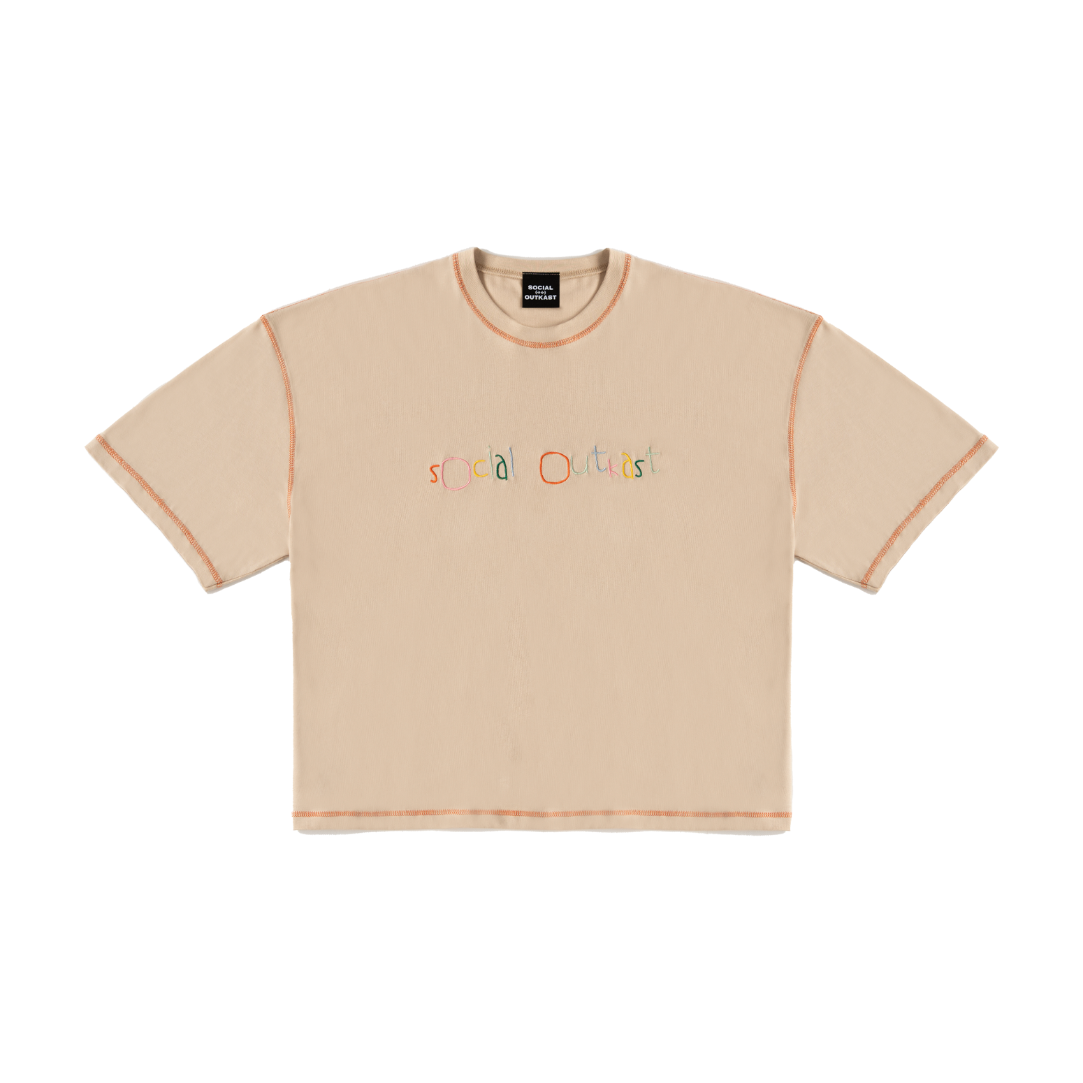 OG Kidscript beige t-shirt