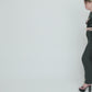JARDIN DE VANITE μάξι φούστα με συνδυασμό υφασμάτων σε μαύρο