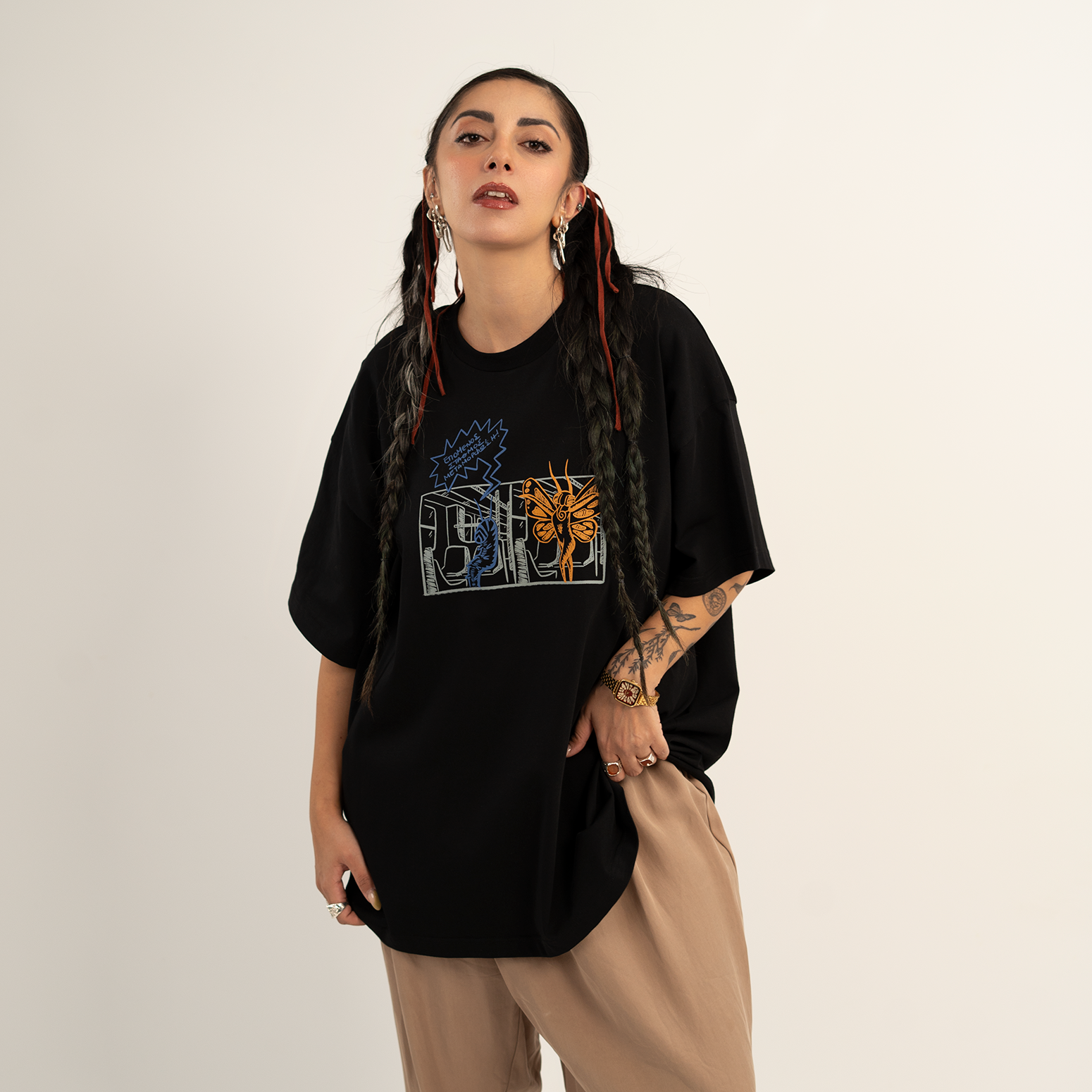 Transformation black t-shirt
