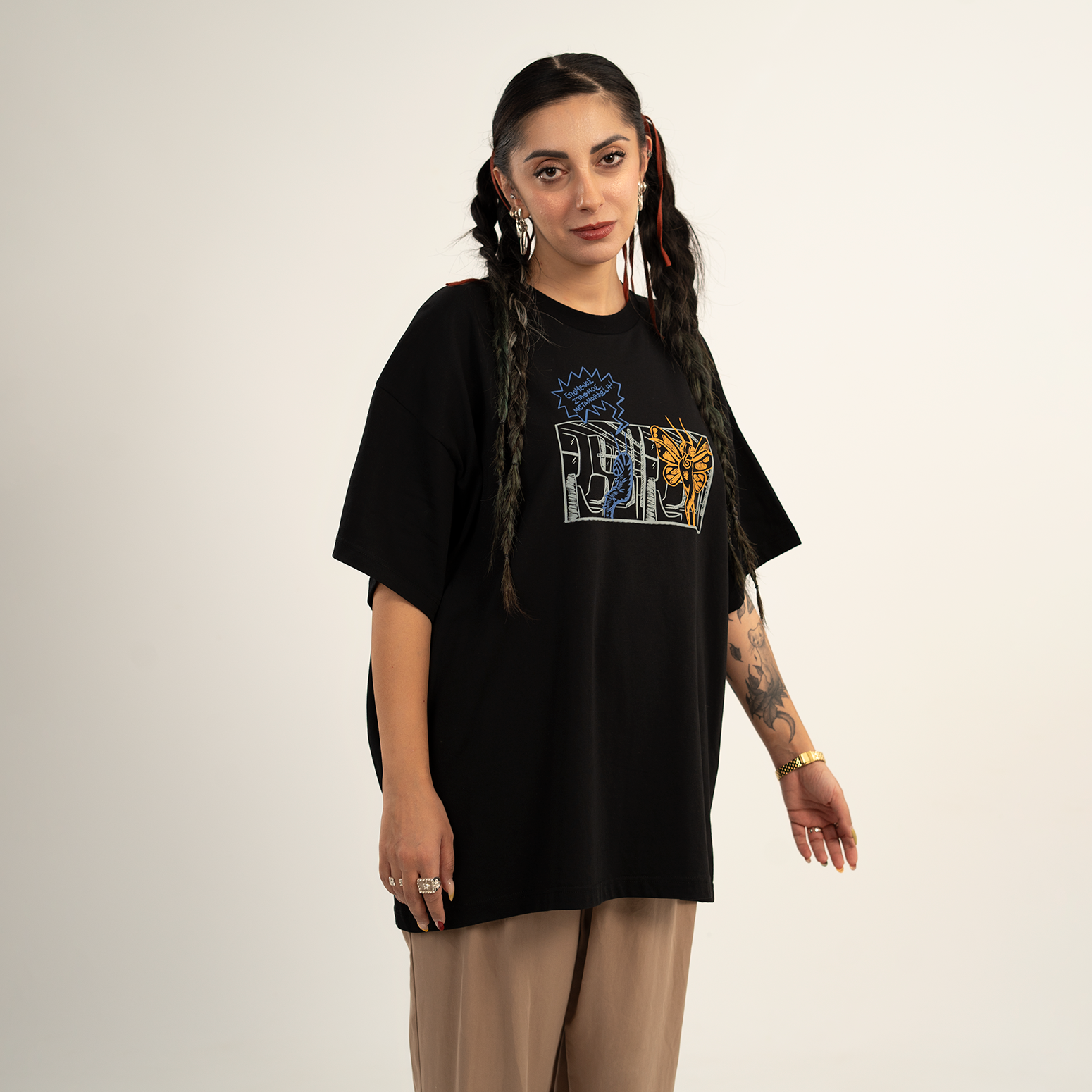 Transformation black t-shirt