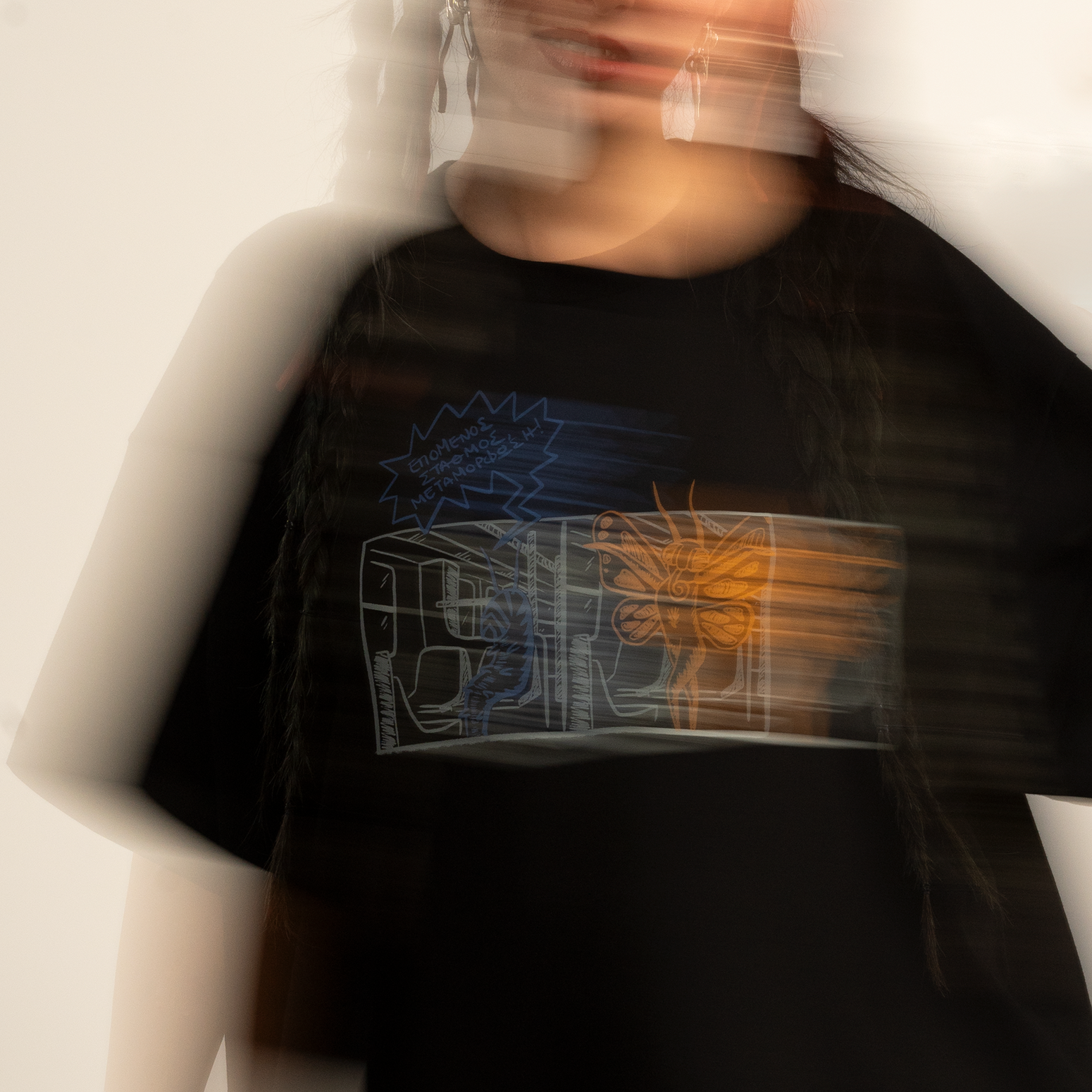 Transformation black t-shirt